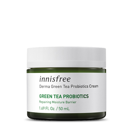 綠茶益生菌水潤舒緩霜 50ml innisfree IF. Derma Green Tea Probiotics Cream