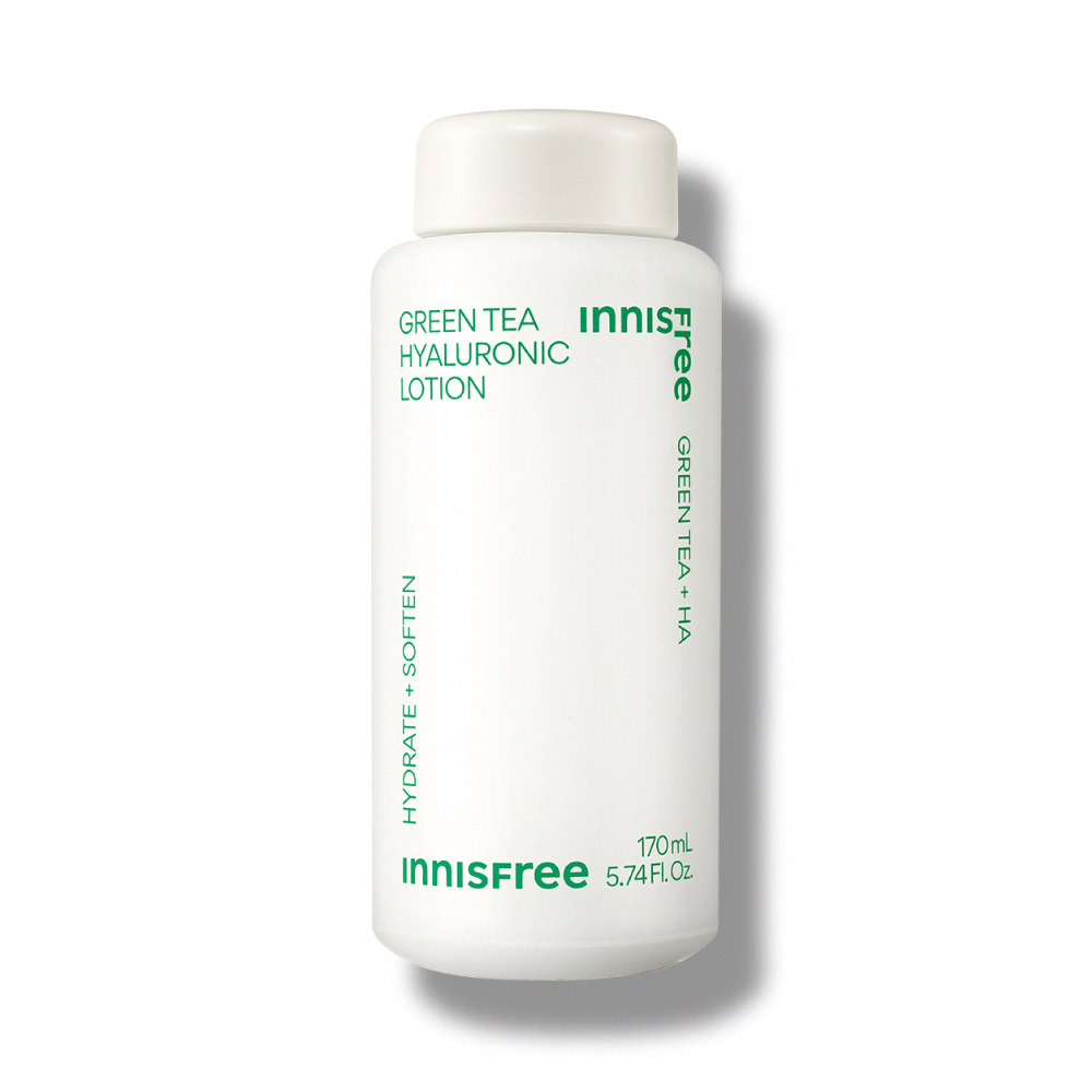 綠茶玻尿酸保濕調理乳 170ml innisfree INNISFREE GREEN TEA HYALURONIC LOTION
