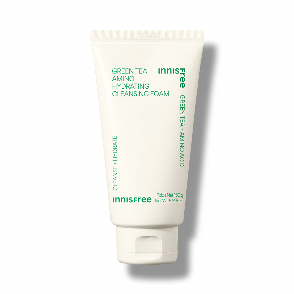 綠茶保濕胺基酸潔面乳 150g innisfree INNISFREE GREEN TEA AMINO HYDRATING CLEANSING FOAM