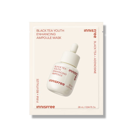 紅茶極效修護安瓶面膜 innisfree INNISFREE BLACK TEA YOUTH ENHANCING AMPOULE MASK