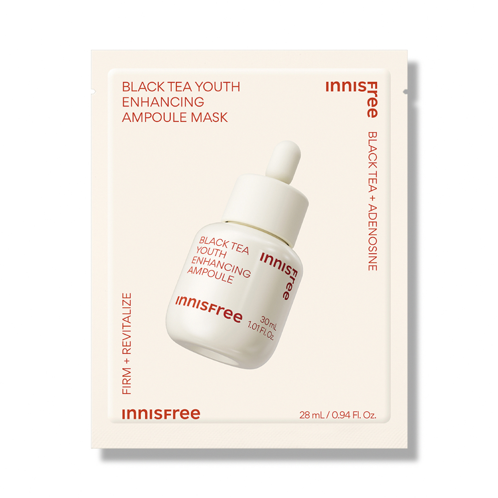 紅茶極效修護安瓶面膜 innisfree INNISFREE BLACK TEA YOUTH ENHANCING AMPOULE MASK