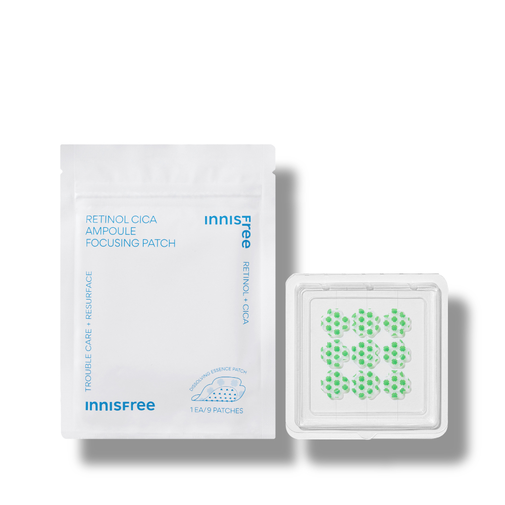 A醇淨膚超修護集中貼 innisfree INNISFREE RETINOL CICA AMPOULE FOCUSING PATCH