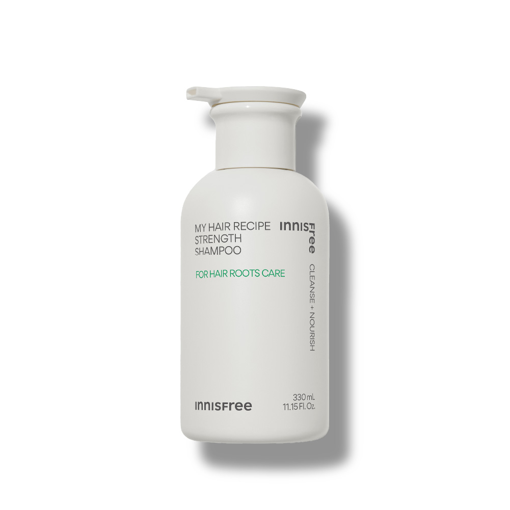 我的秀髮-強健修護洗髮精[強健髮根] 330ml innisfree INNISFREE MY HAIR RECIPE STRENGTH SHAMPOO 