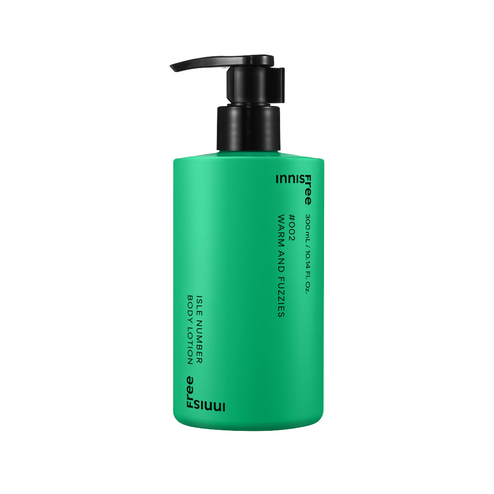 ISLE NUMBER身體乳 300ml innisfree INNISFREE ISLE NUMBER BODY LOTION