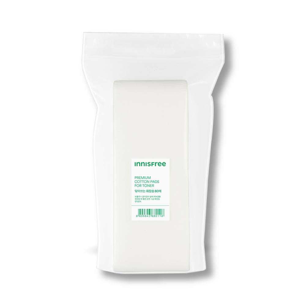 妝自然美妝工具 - 優質化妝棉(化妝水用) innisfree INNISFREE PREMIUM COTTON PADS FOR TONER