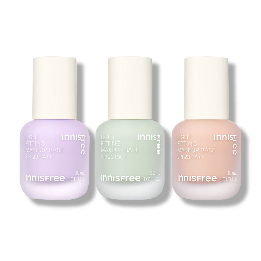 輕薄透服貼飾底乳SPF23 PA++ 30ml innisfree INNISFREE LIGHT FITTING MAKEUP BASE
