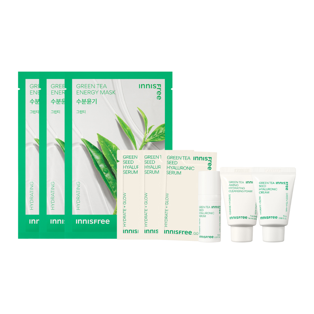 【陪NI去旅行🧳】綠茶保濕旅行組 innisfree GT travel KIT