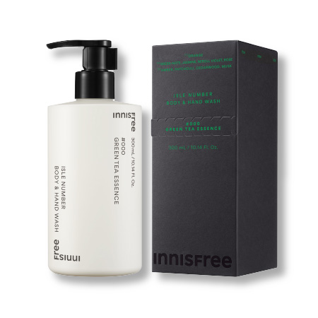 ISLE NUMBER手部及身體沐浴乳 300ml [綠茶精萃] innisfree