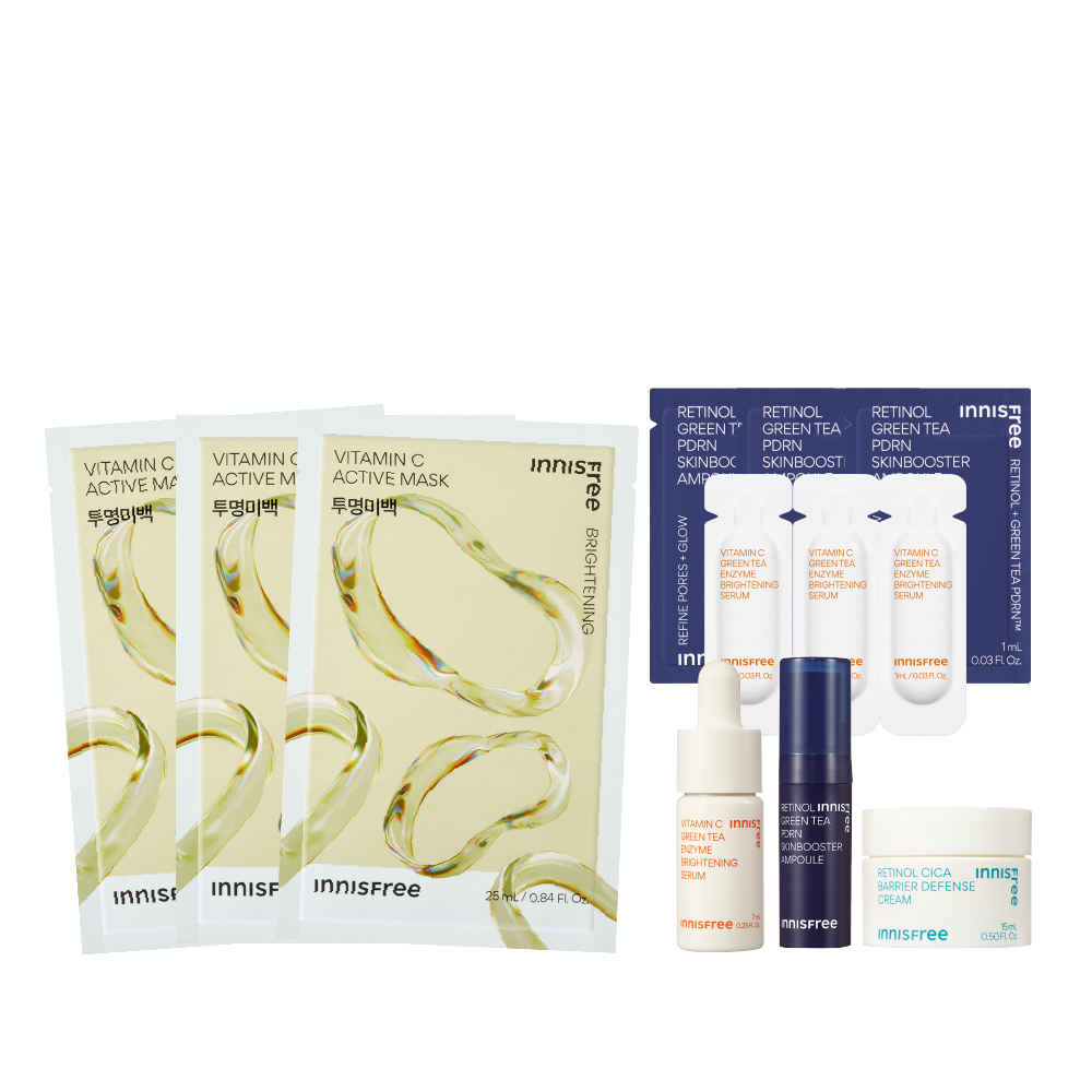 【陪NI去旅行🧳】早C晚A旅行組(進階版) innisfree VCRCA Travel Kit