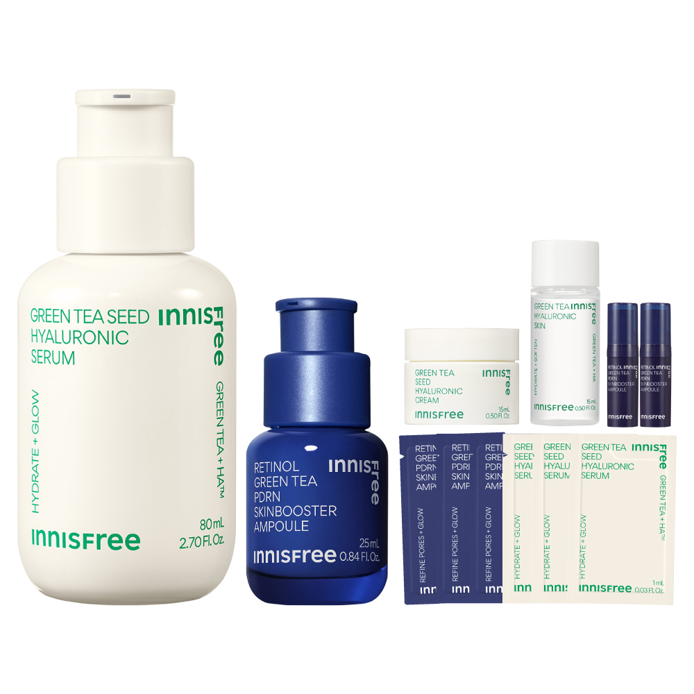 A醇綠茶水光奇肌組 [進階版] innisfree GT+PDRN