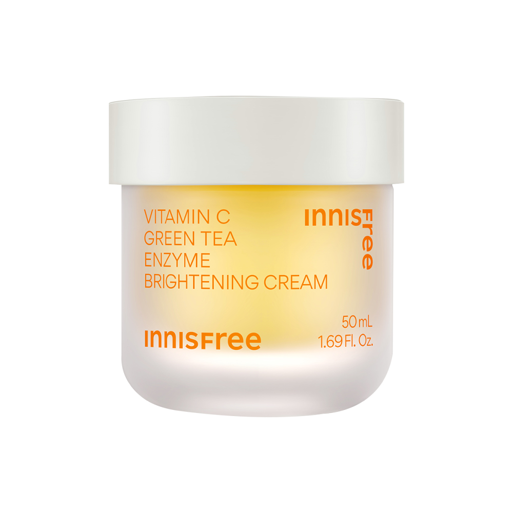 維他命C淨亮淡斑凝霜 50ml innisfree  VITAMIN C GREEN TEA ENZYME BRIGHTENING CREAM