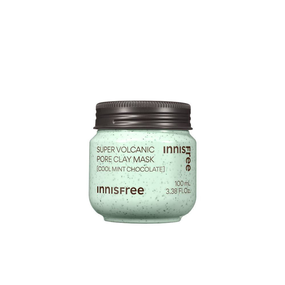 超級火山泥毛孔潔淨面膜[薄荷巧克力限量版] 100ml innisfree SUPER VOLCANIC PORE CLAY MASK COOL MINT CHOCOLATE