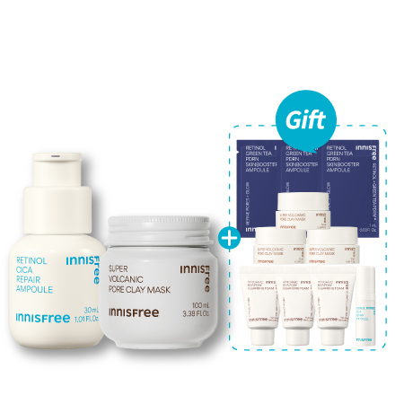 [4月限定] A醇火山強效毛孔對策組 innisfree