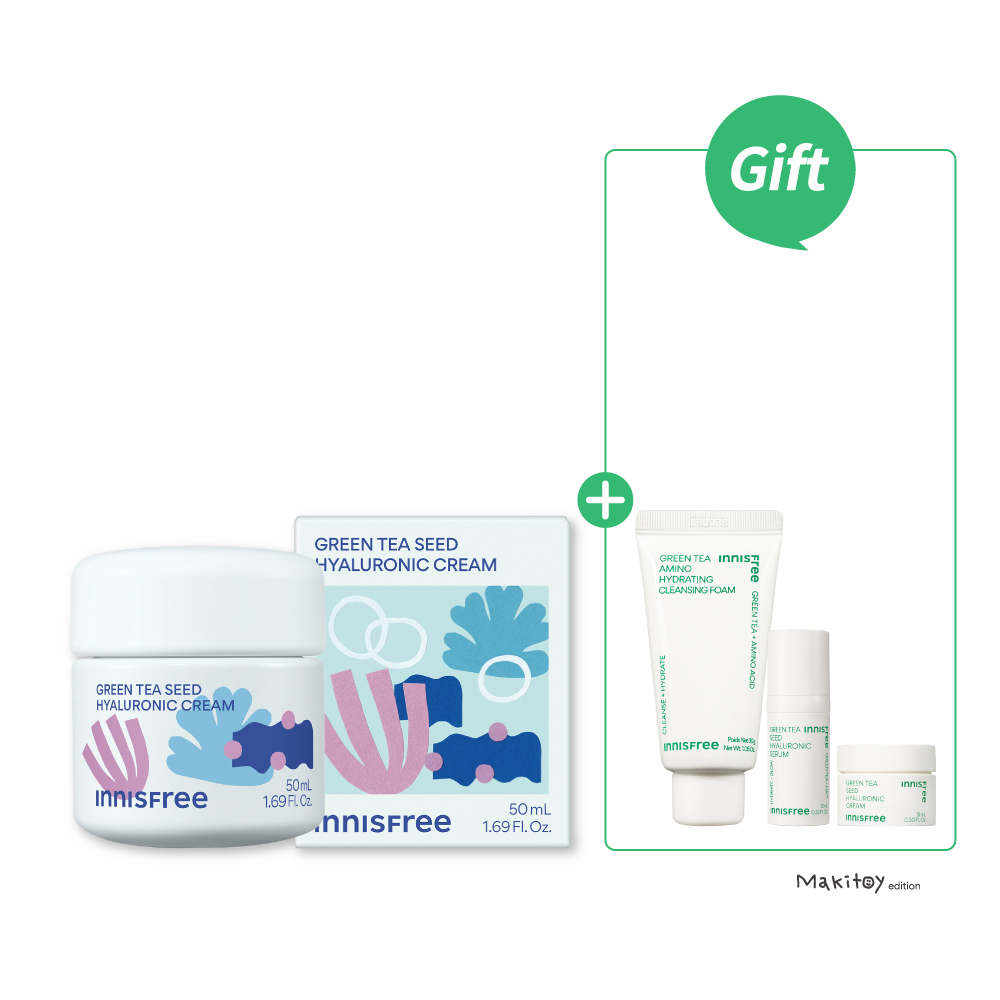 綠茶籽玻尿酸保濕霜 [環保限定版] 50ml innisfree