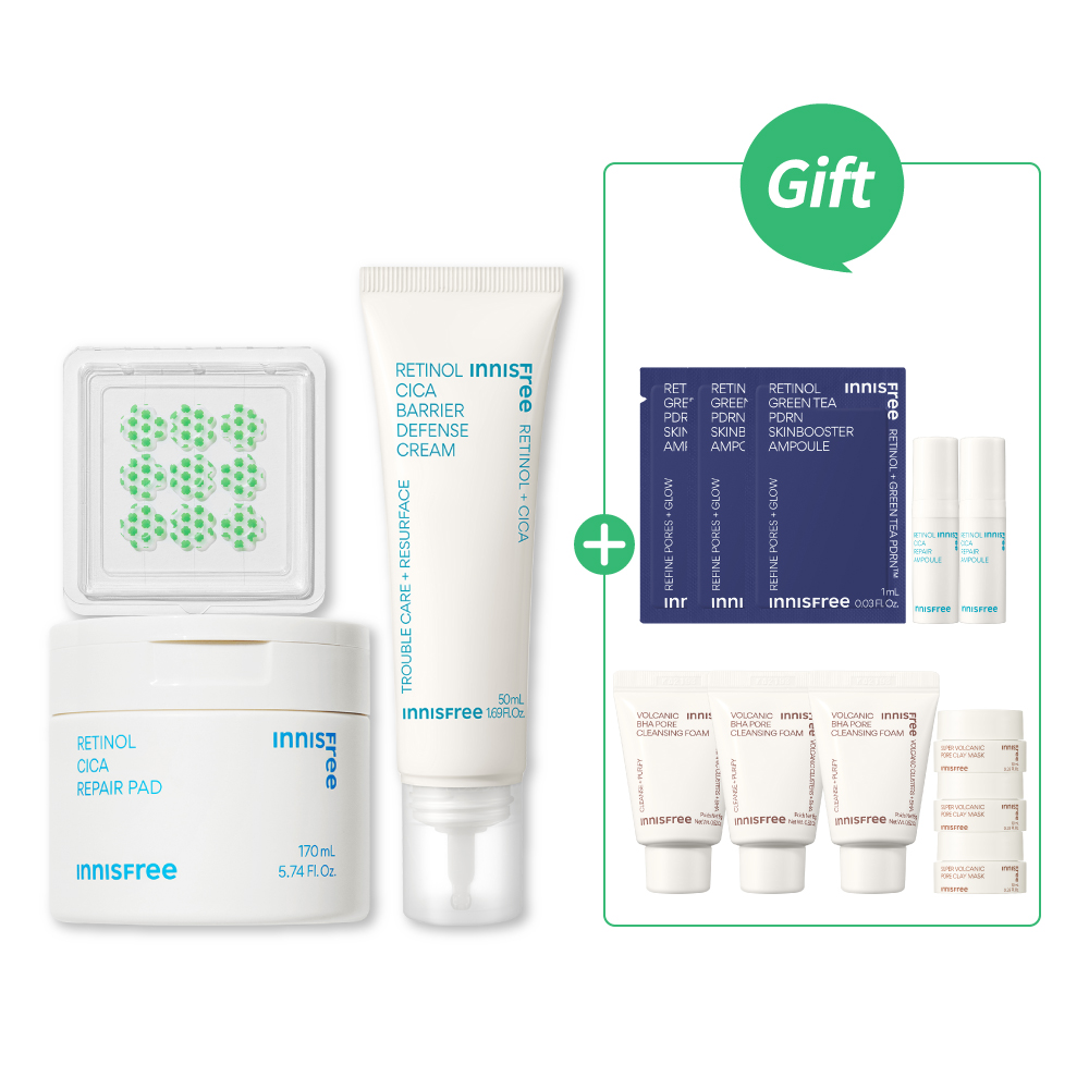 [6月限定] A醇家族全方位淨膚禦痘組 innisfree
