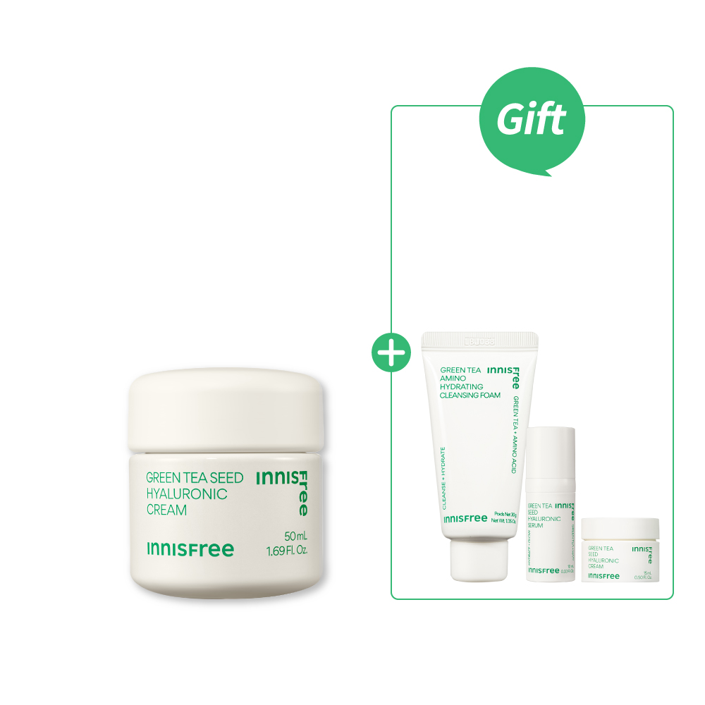 綠茶籽玻尿酸保濕霜 50ml innisfree
