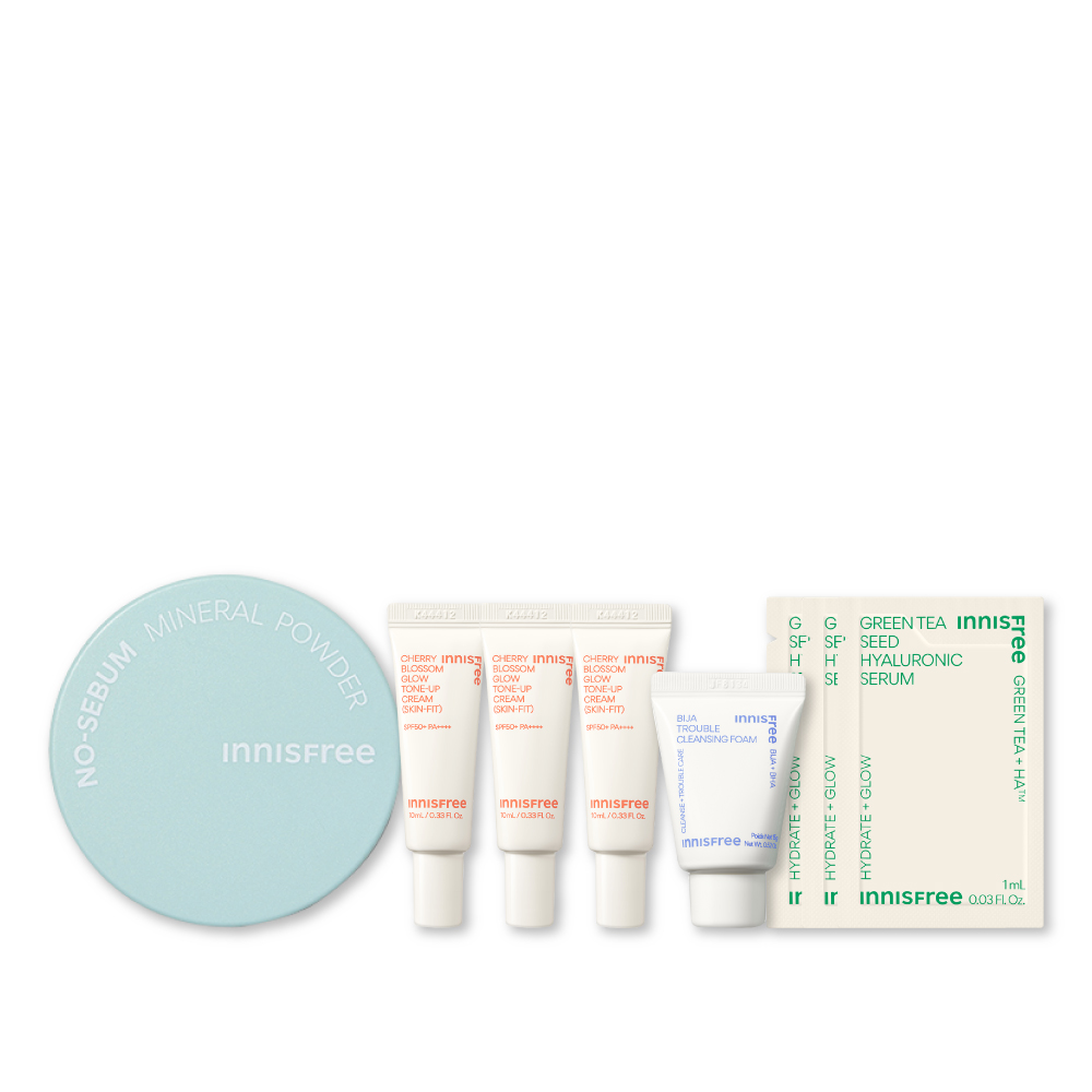 【陪NI去旅行🧳】防曬控油底妝新客組(潤色款) innisfree