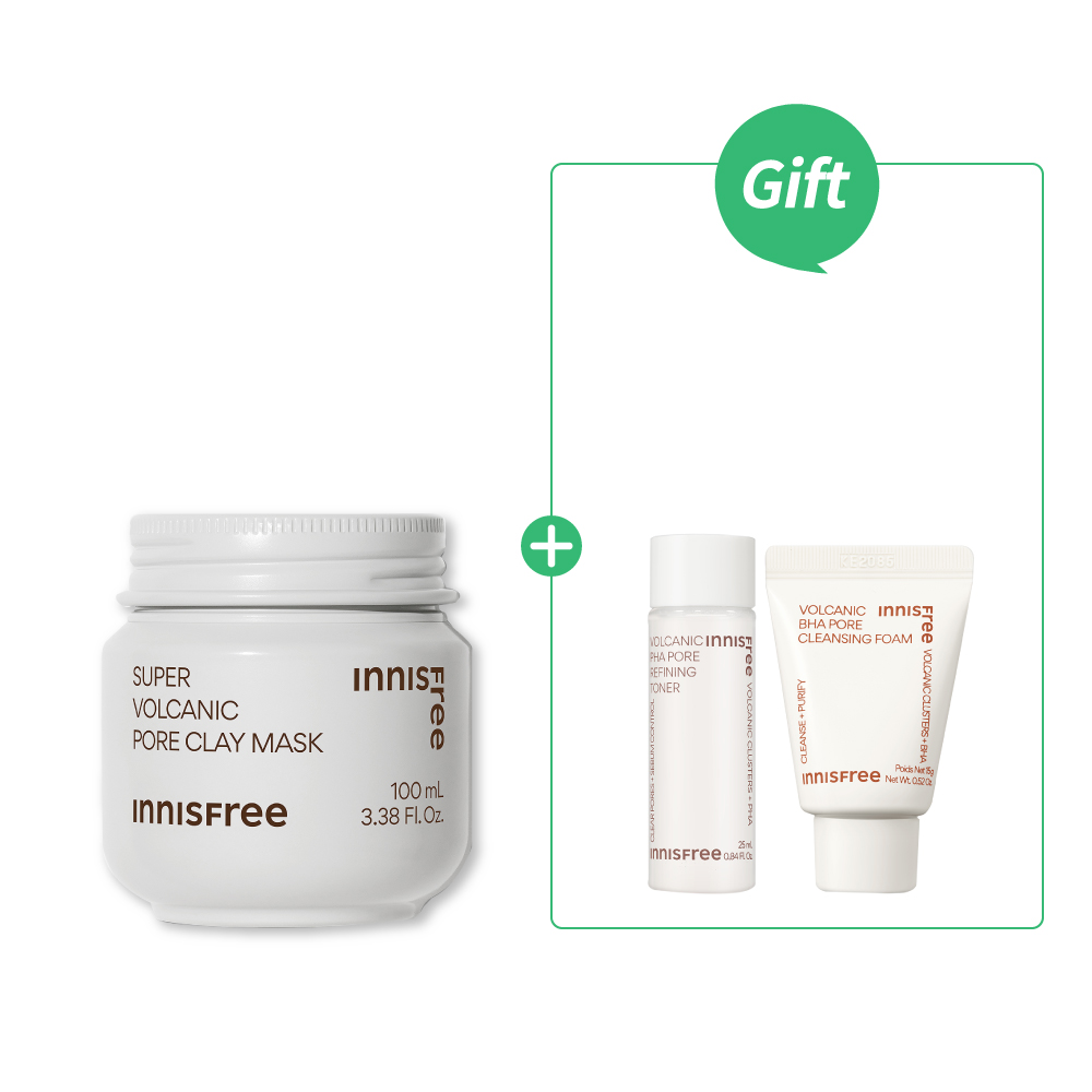 超級火山泥毛孔潔淨面膜 100ml innisfree INNISFREE SUPER VOLCANIC PORE CLAY MASK