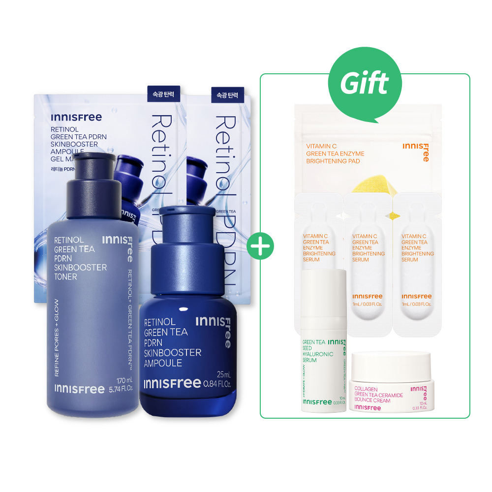 [居家做臉SPA] PDRN水光3件組 innisfree