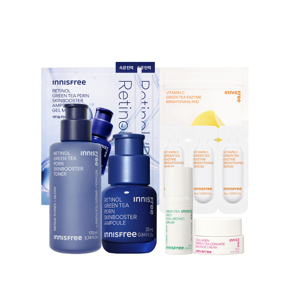[居家做臉SPA] PDRN水光3件組 innisfree TONER+PDRN+MASK