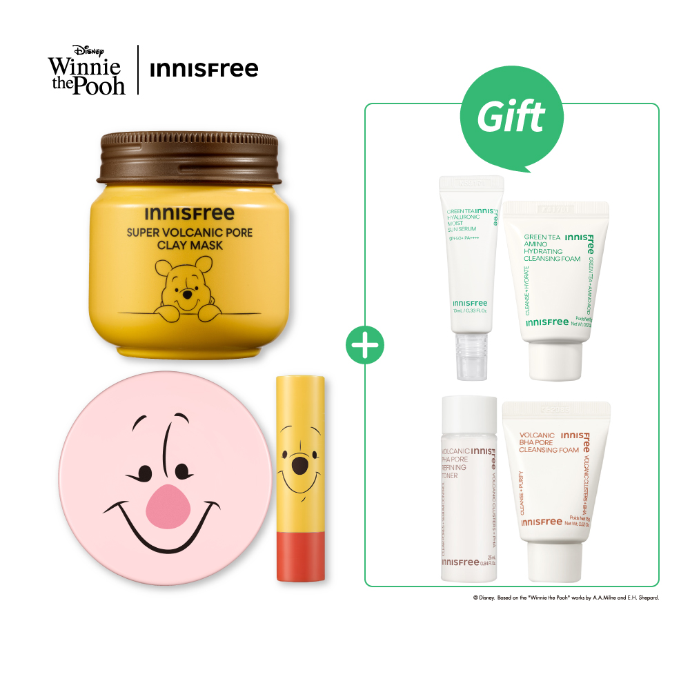 【Rei團購優惠💛】控油神器嘟嘟唇組(小豬) innisfree