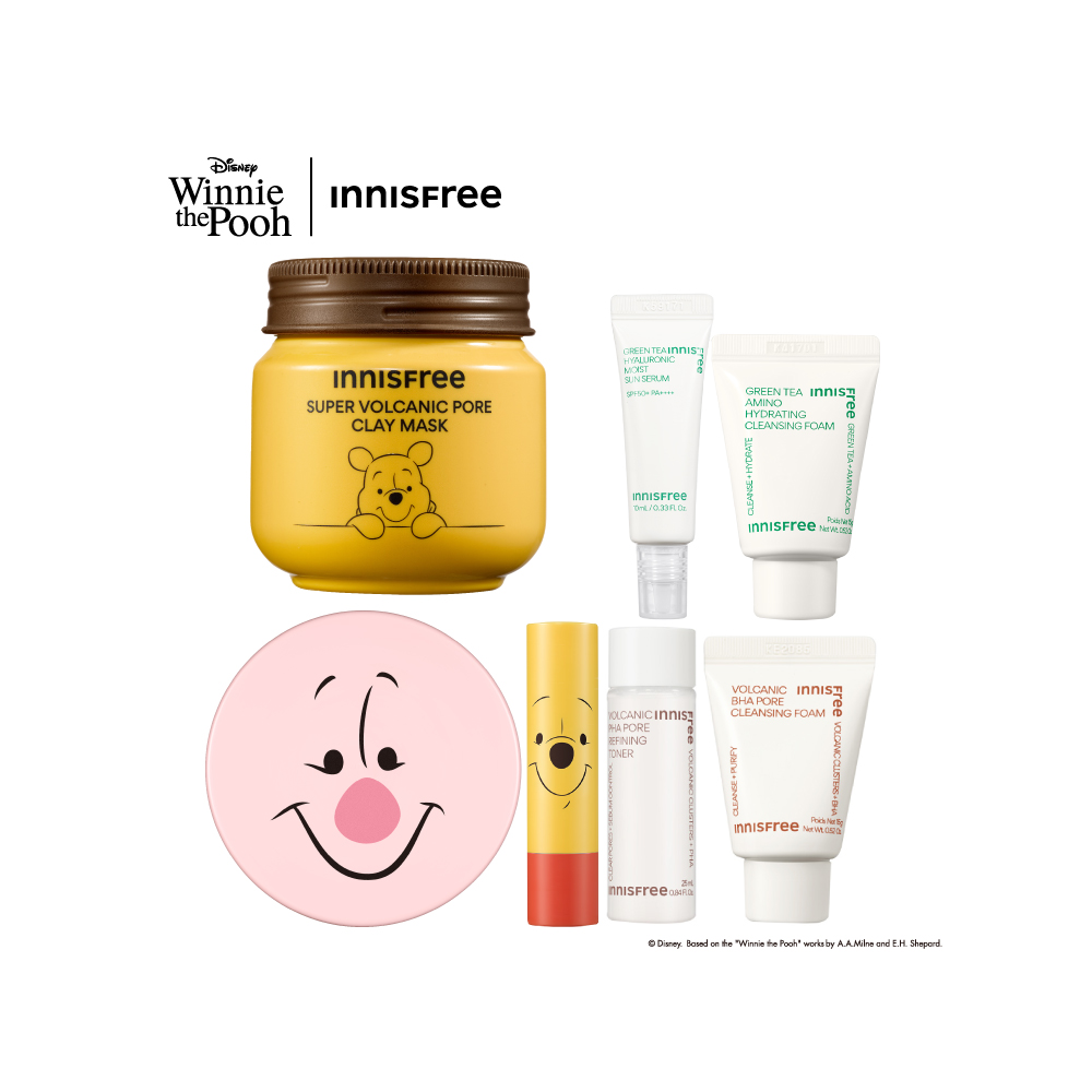 【Rei團購優惠💛】控油神器嘟嘟唇組(小豬) innisfree Rei Set2