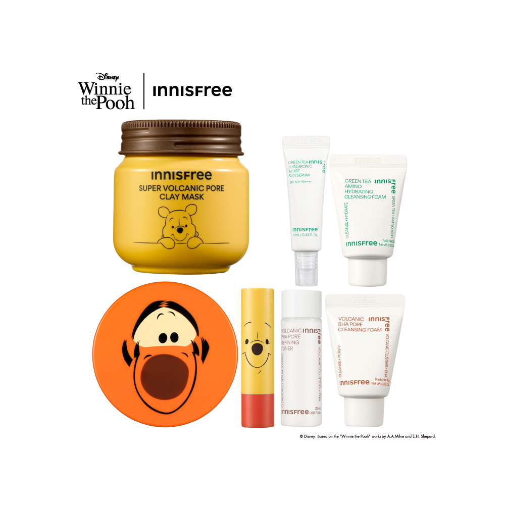 【Rei團購優惠💛】控油神器嘟嘟唇組(跳跳虎) innisfree Rei Set4