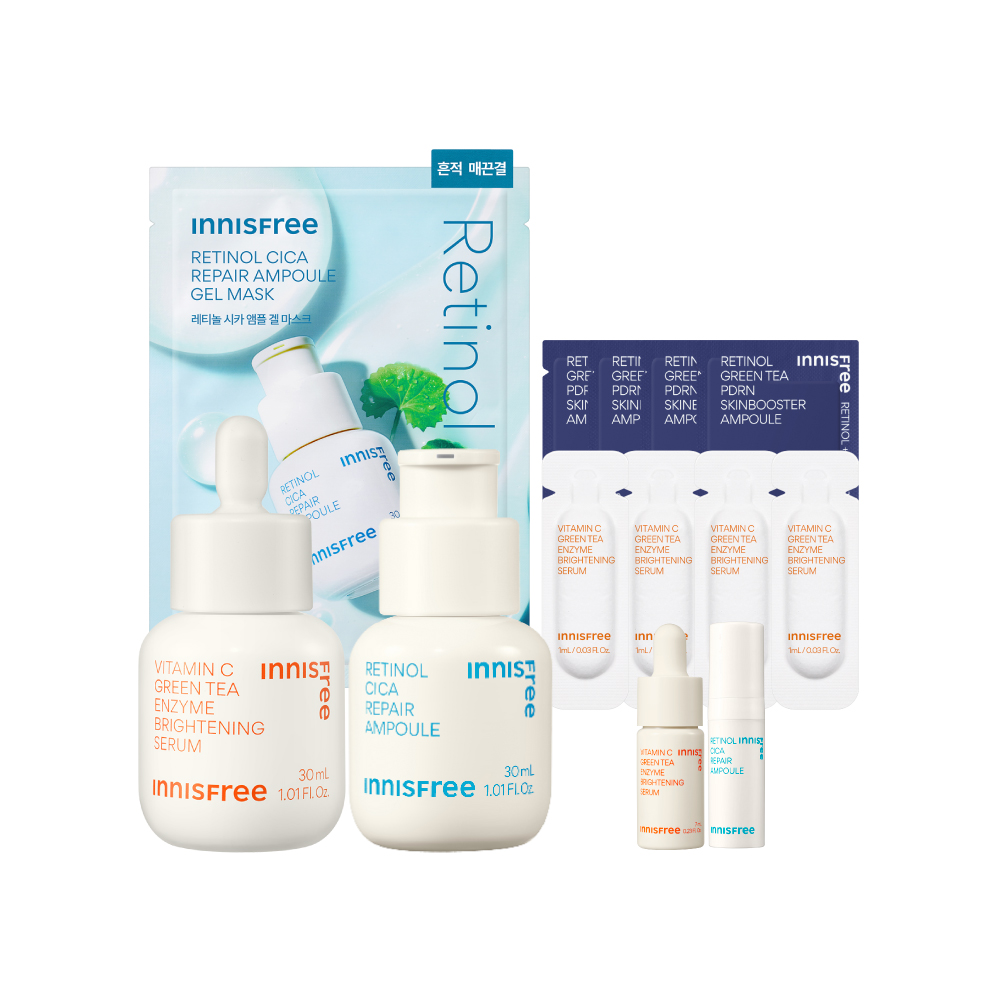 [10月限定] 早C晚A戰痘穩膚組[入門版] innisfree VC+RCA
