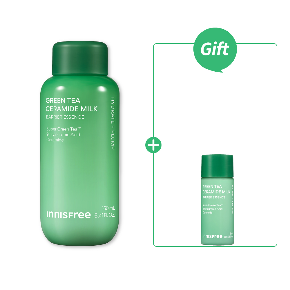 綠茶神經醯胺牛奶水精華 160ml innisfree