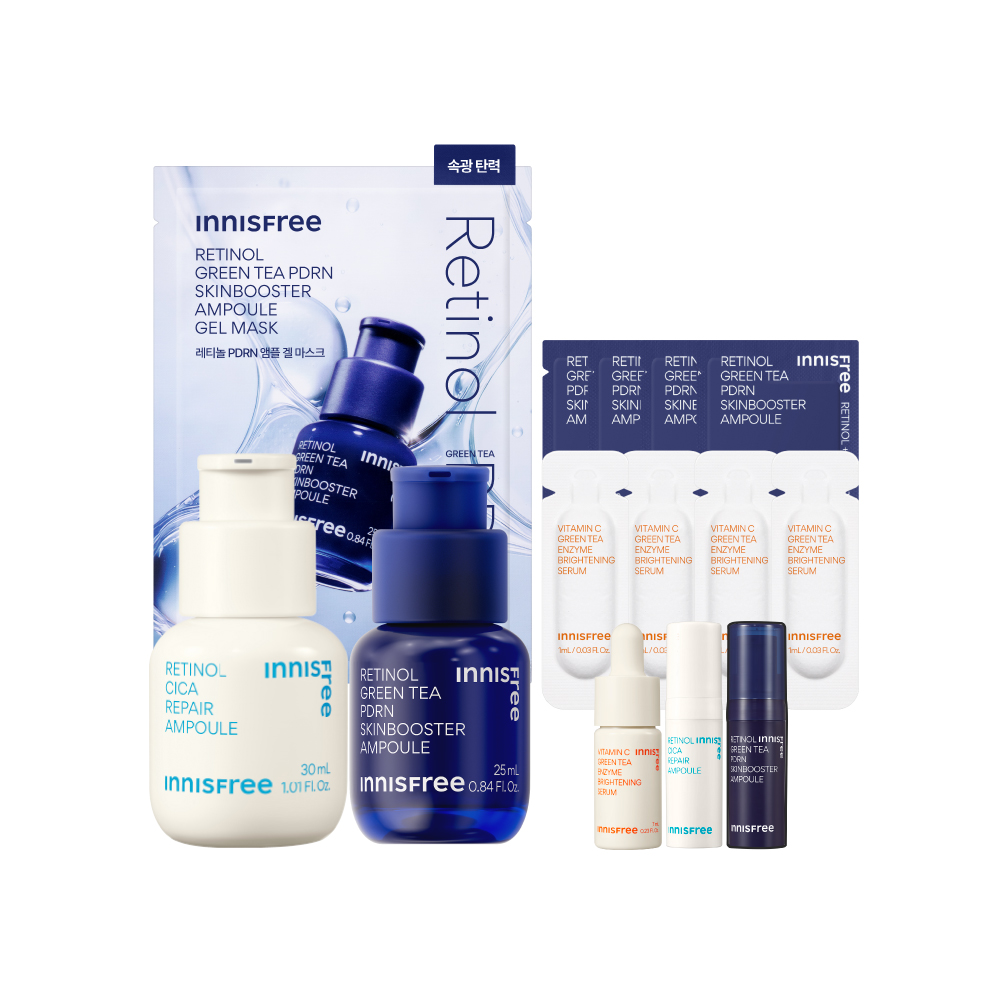 [10月限定] 雙A爆亮水煮蛋肌組 innisfree RCA+PDRN
