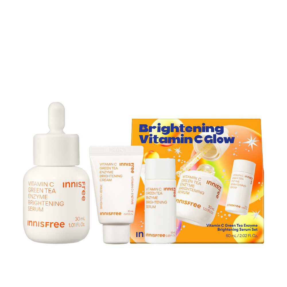 [聖誕限定]維他命C淨亮精華組 閃耀版 innisfree Joyful VC SET
