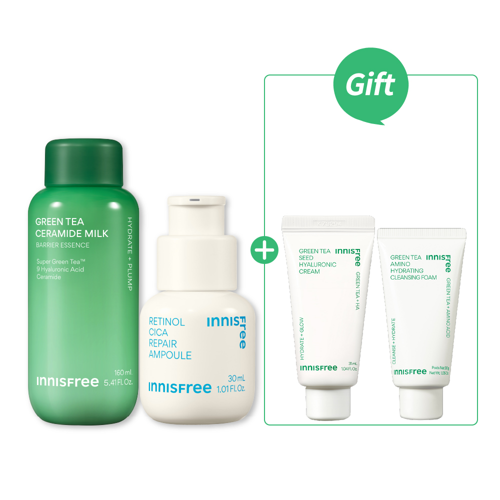 【Dcard團購優惠🩵】水嫩細緻修護肌組 innisfree