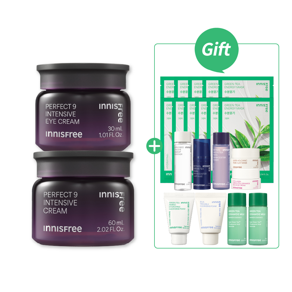 [買2送20]九重家族霜倍抗痕組 innisfree