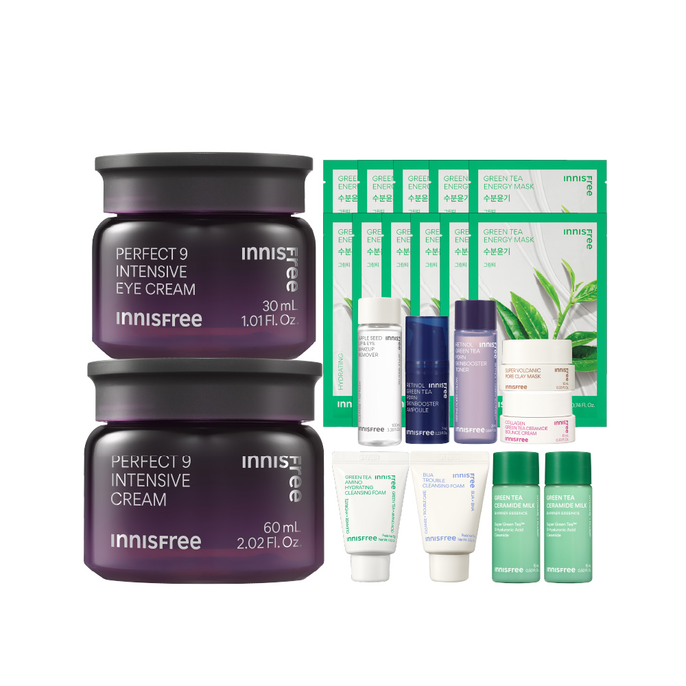 [買2送20]九重家族霜倍抗痕組 innisfree Perfect 9 cream set