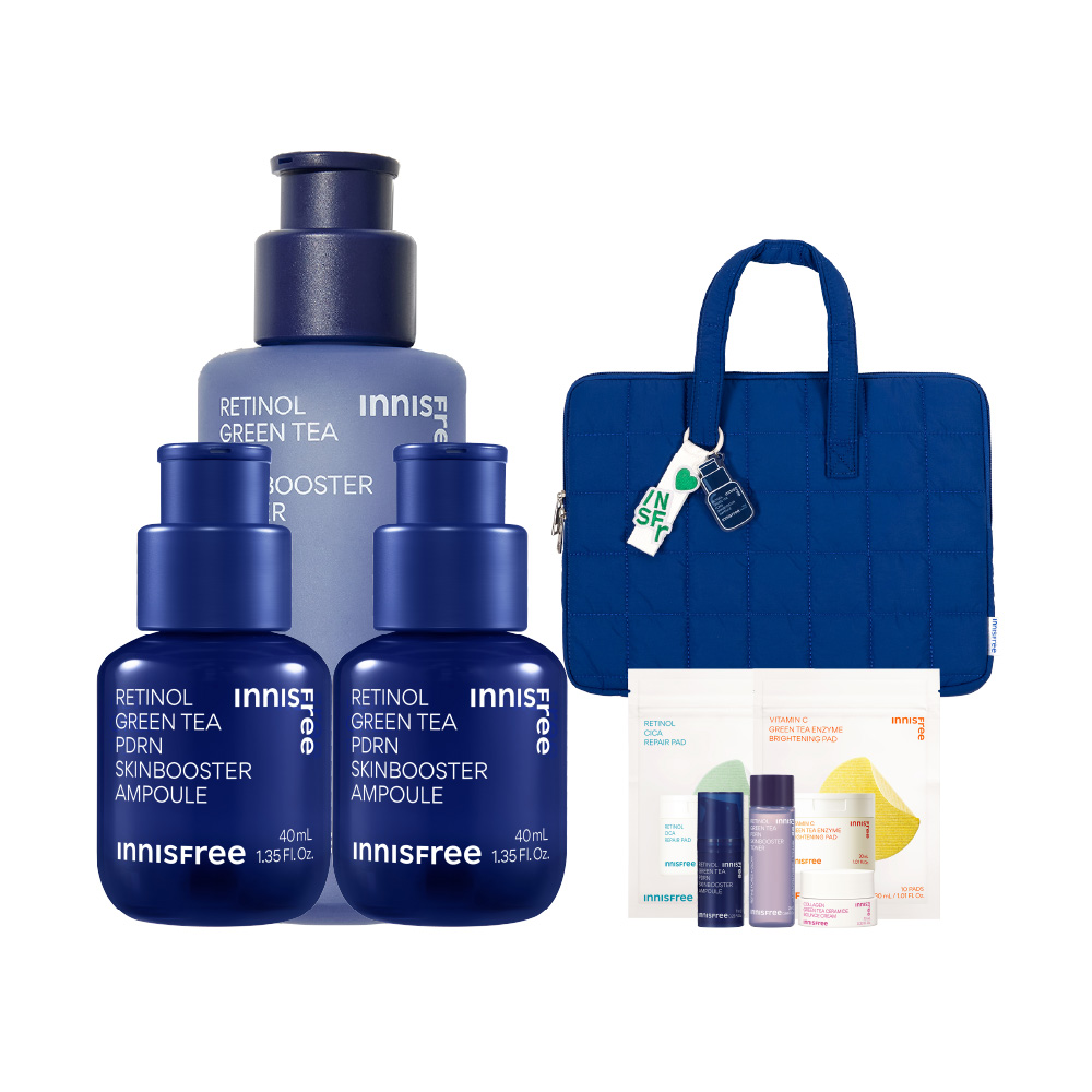 [雙11限定] PDRN水光奇蹟霸容量安瓶組 innisfree PDRN+PDRN40