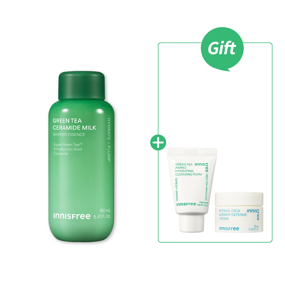 【💖綺綺團購優惠】綠茶神經醯胺牛奶水精華 innisfree