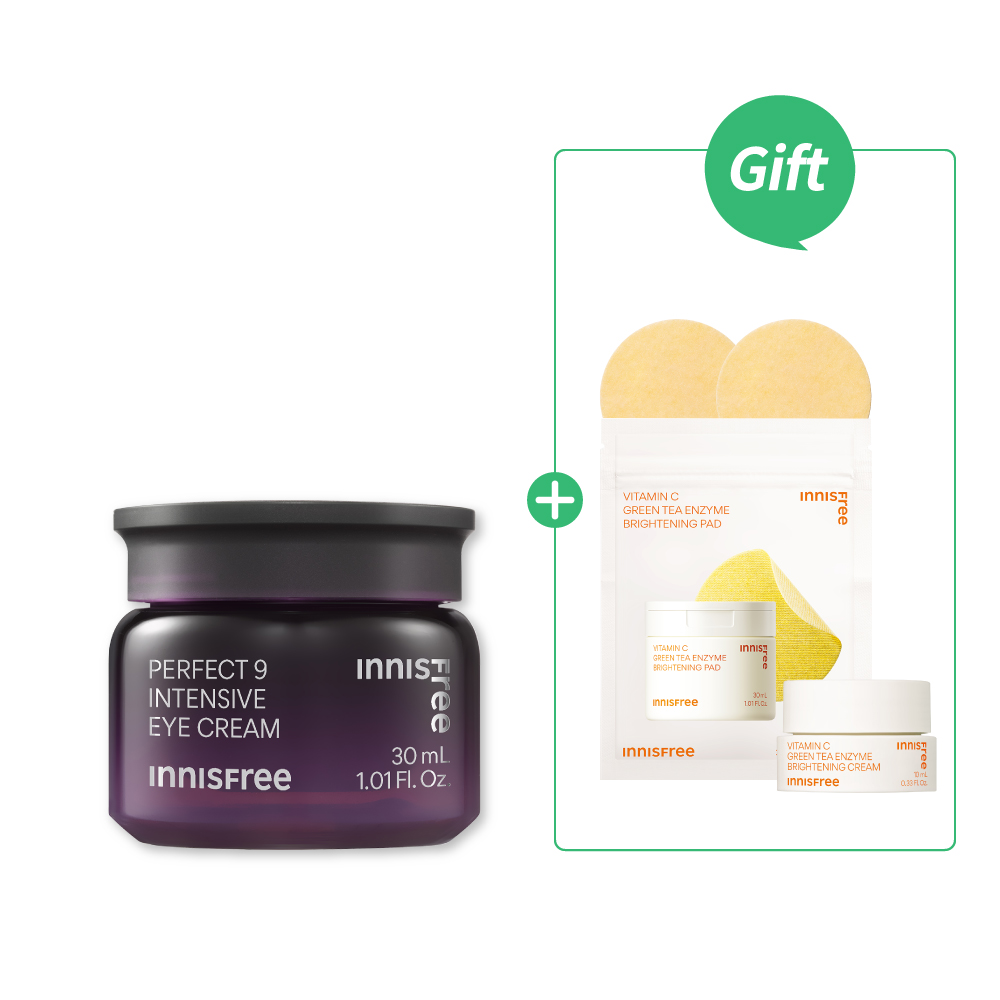 九重完美青春再生眼霜 30ml innisfree Perfect 9 Intensive eye cream