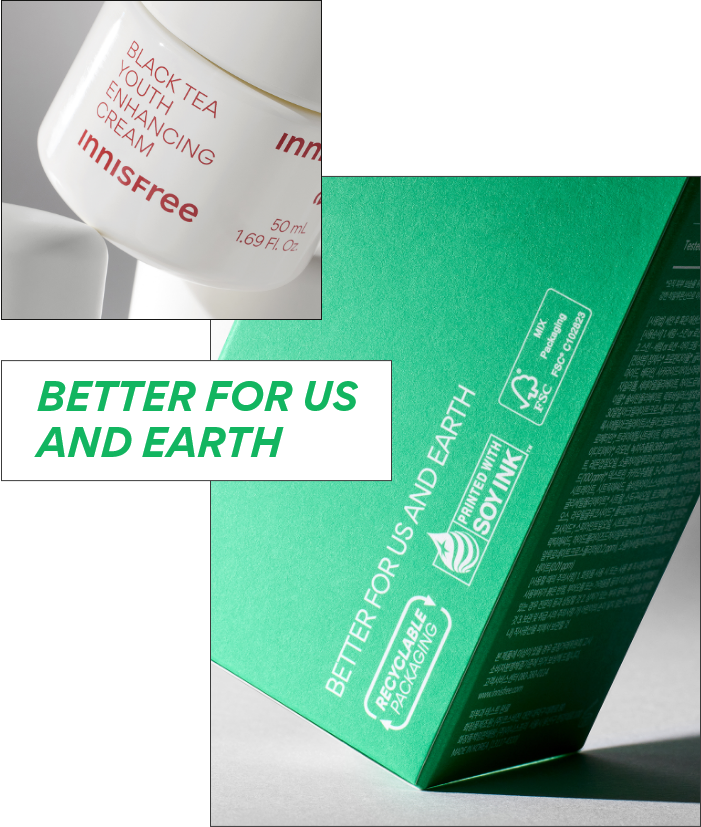 BETTER FOR US AND EARTH 이미지